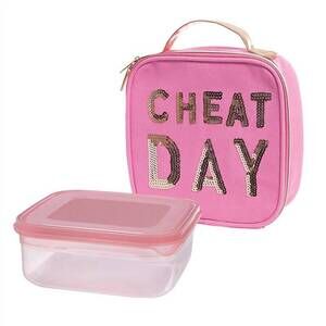 NEW SLANT COLLECTIONS cheat day lunchbox in pink
